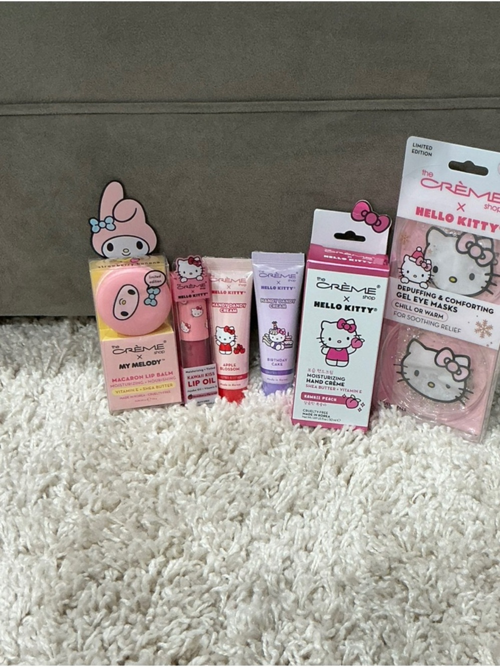 New sealed Hello Kitty Bundle of beauty items. 6 items LIMITED TIME ON SALE